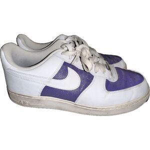 NIKE WOMEN'S AIR FORCE 1 '07 315115-511 Purple / White women Size US‎ 11.5